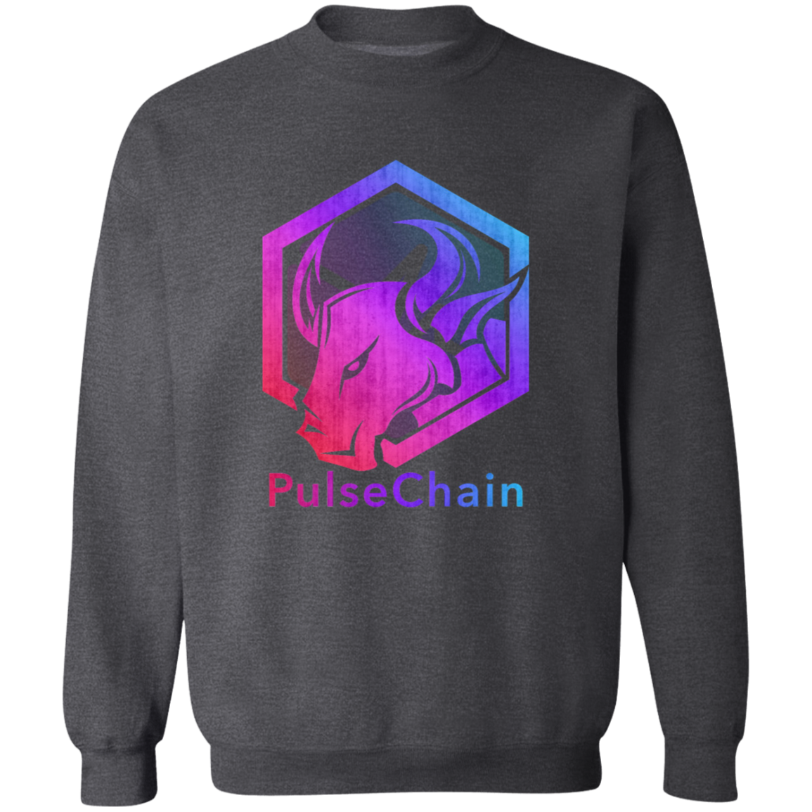 PulseChain Bull - Sweatshirt - The Pulsican Store