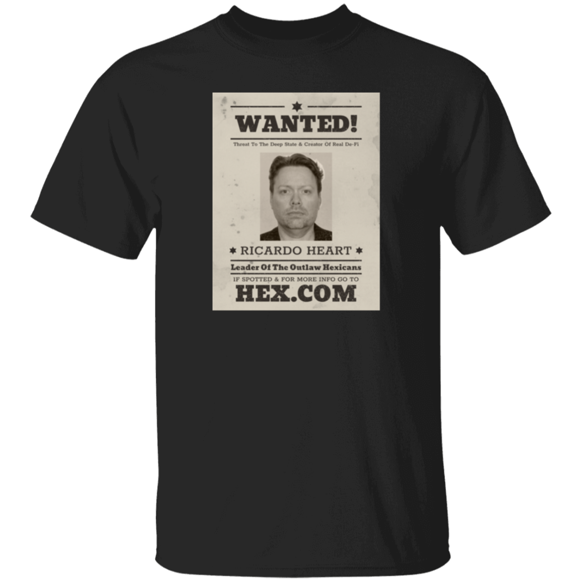 Wanted RH - T Shirt - The Pulsican Store