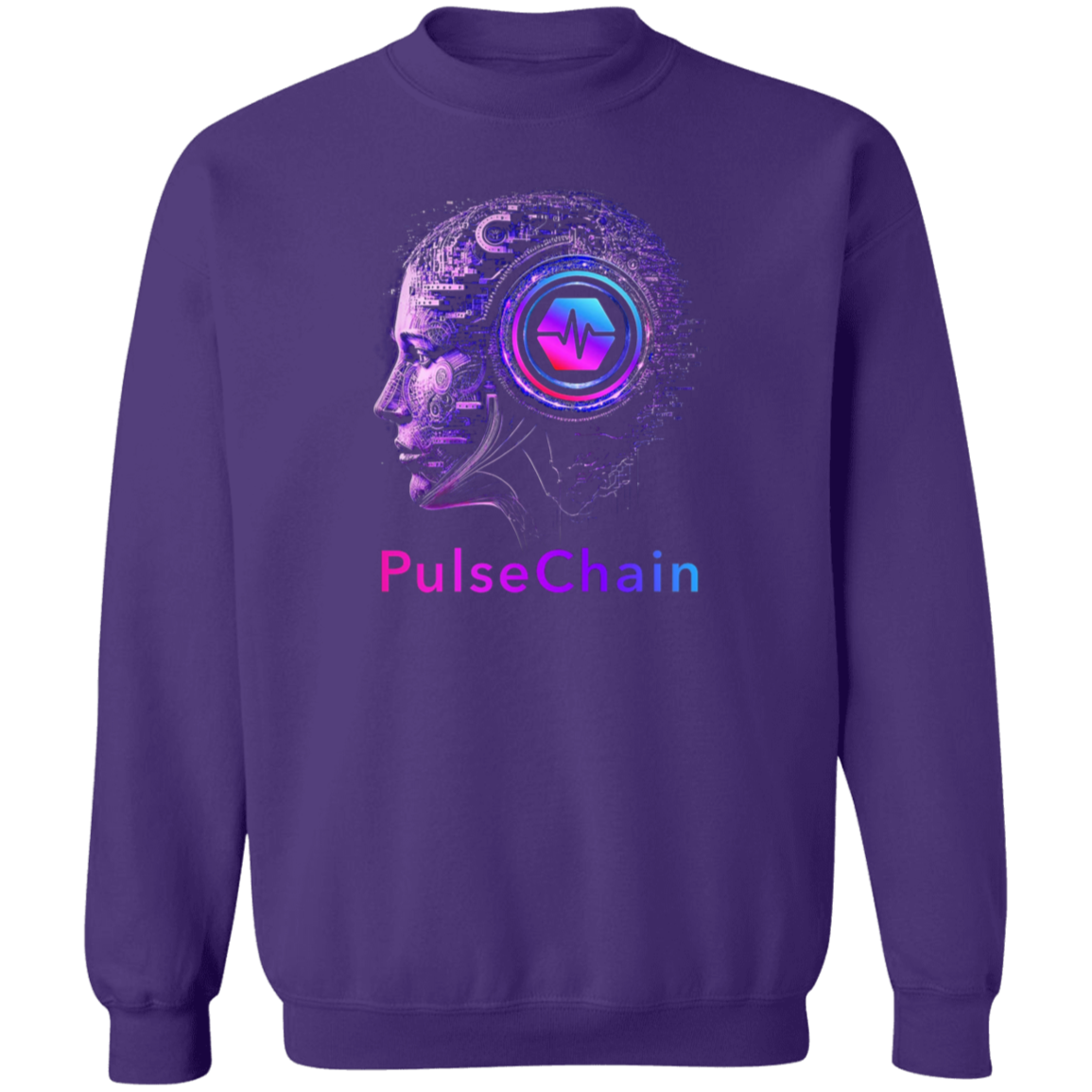 Think PulseChain - Sweatshirt - The Pulsican Store