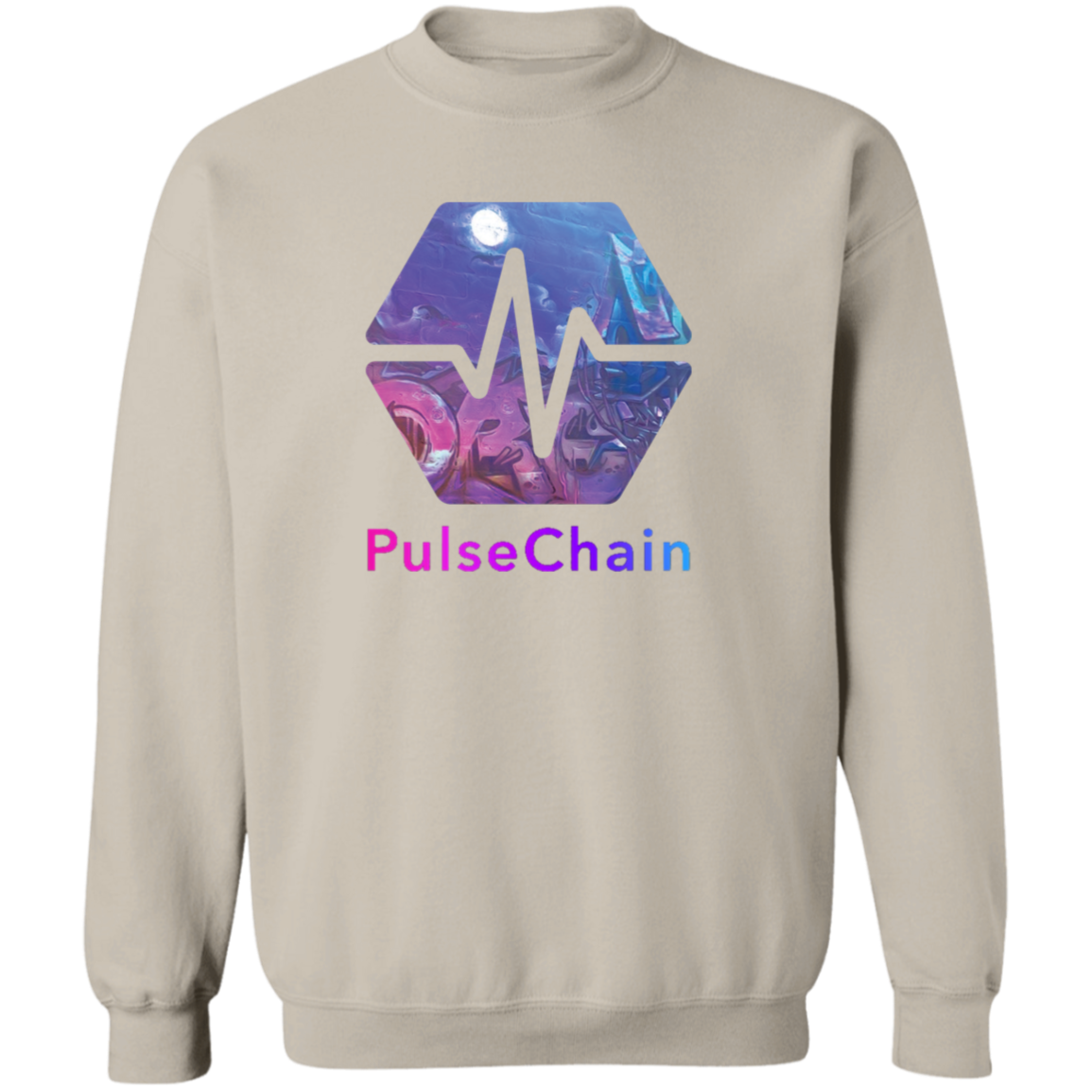 PulseChain Graffiti - Sweatshirt - The Pulsican Store