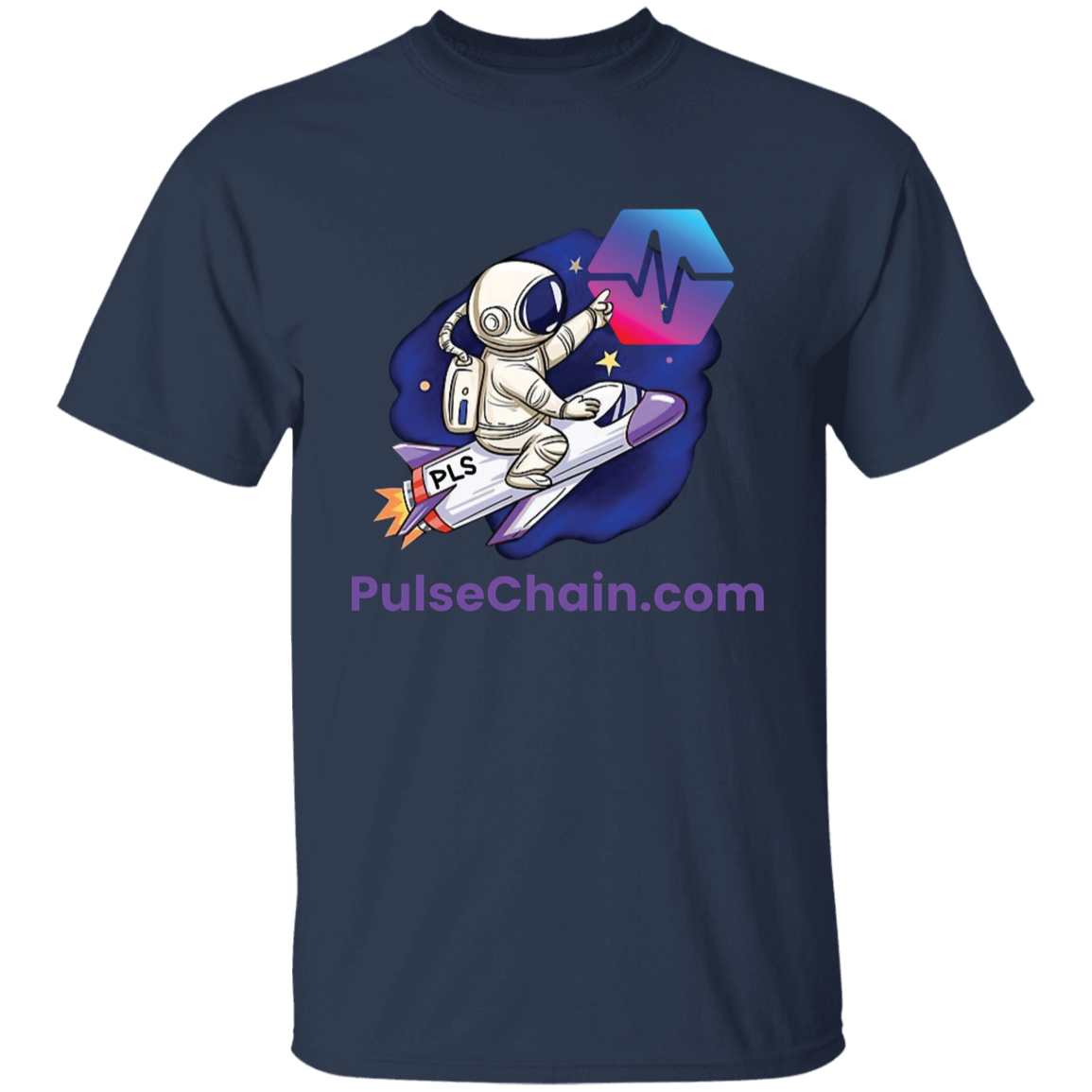 PulseChain.com Rocket - Youth Tee - The Pulsican Store