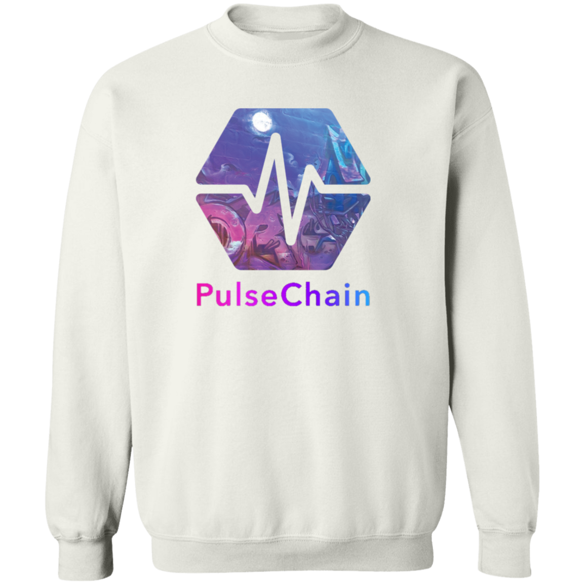 PulseChain Graffiti - Sweatshirt - The Pulsican Store