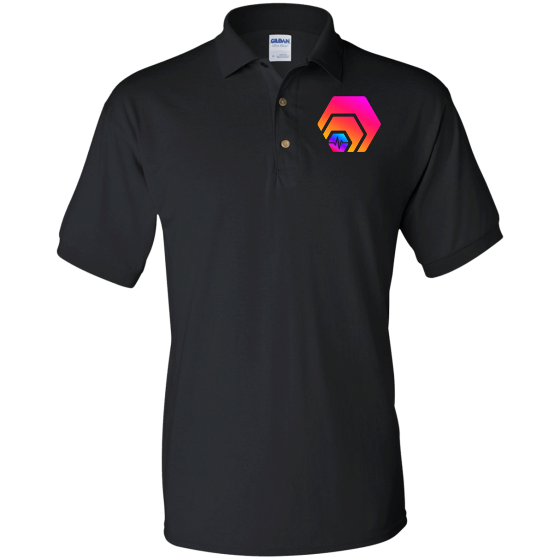 Hex With Pulse Logo - Polo Shirt - The Pulsican Store