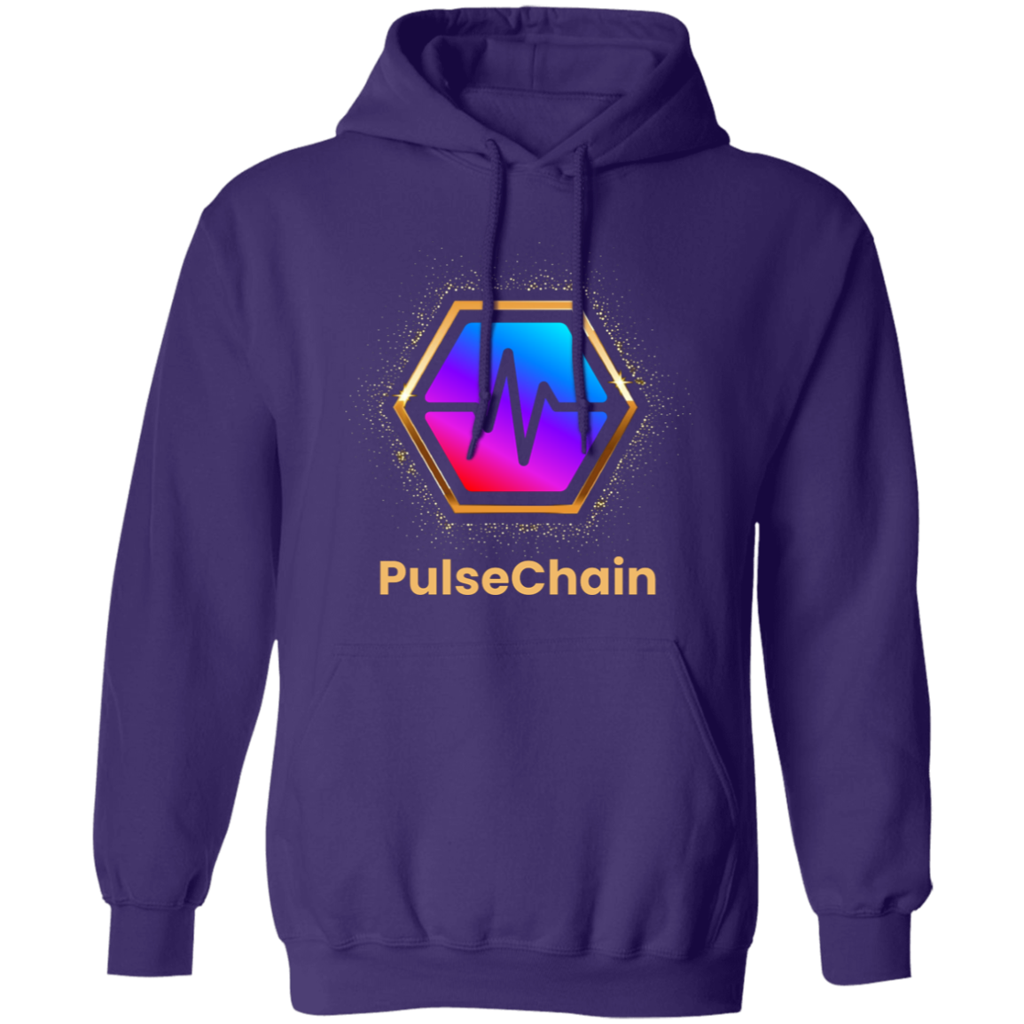 Golden PulseChain - Hoodie - The Pulsican Store