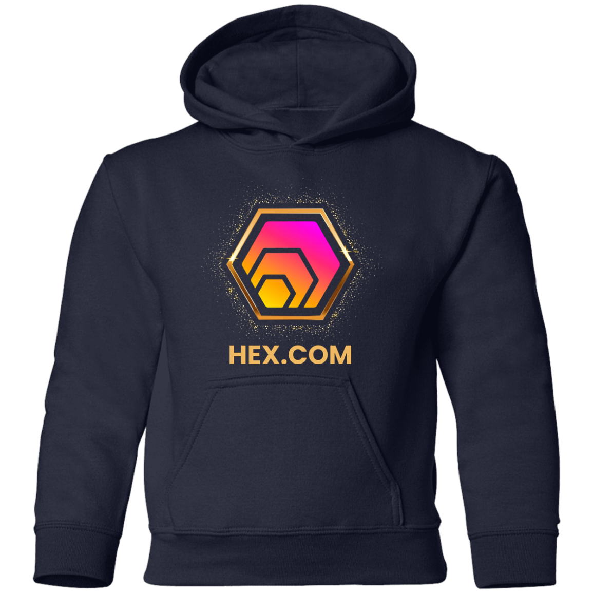 Golden Hex- Youth Hoodie - The Pulsican Store