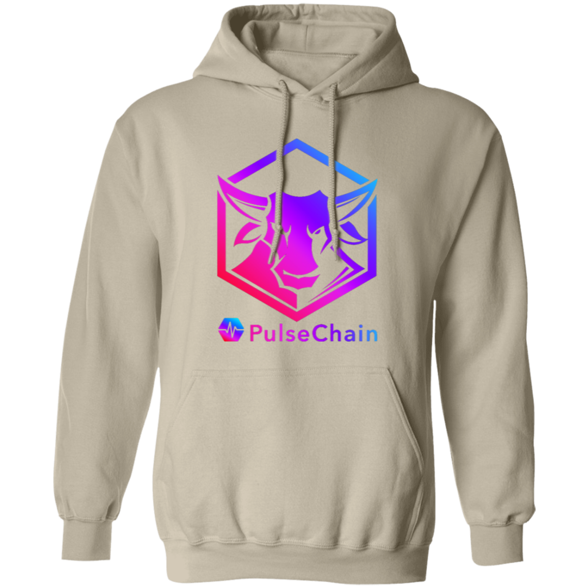 PulseChain Bull - Hoodie - The Pulsican Store