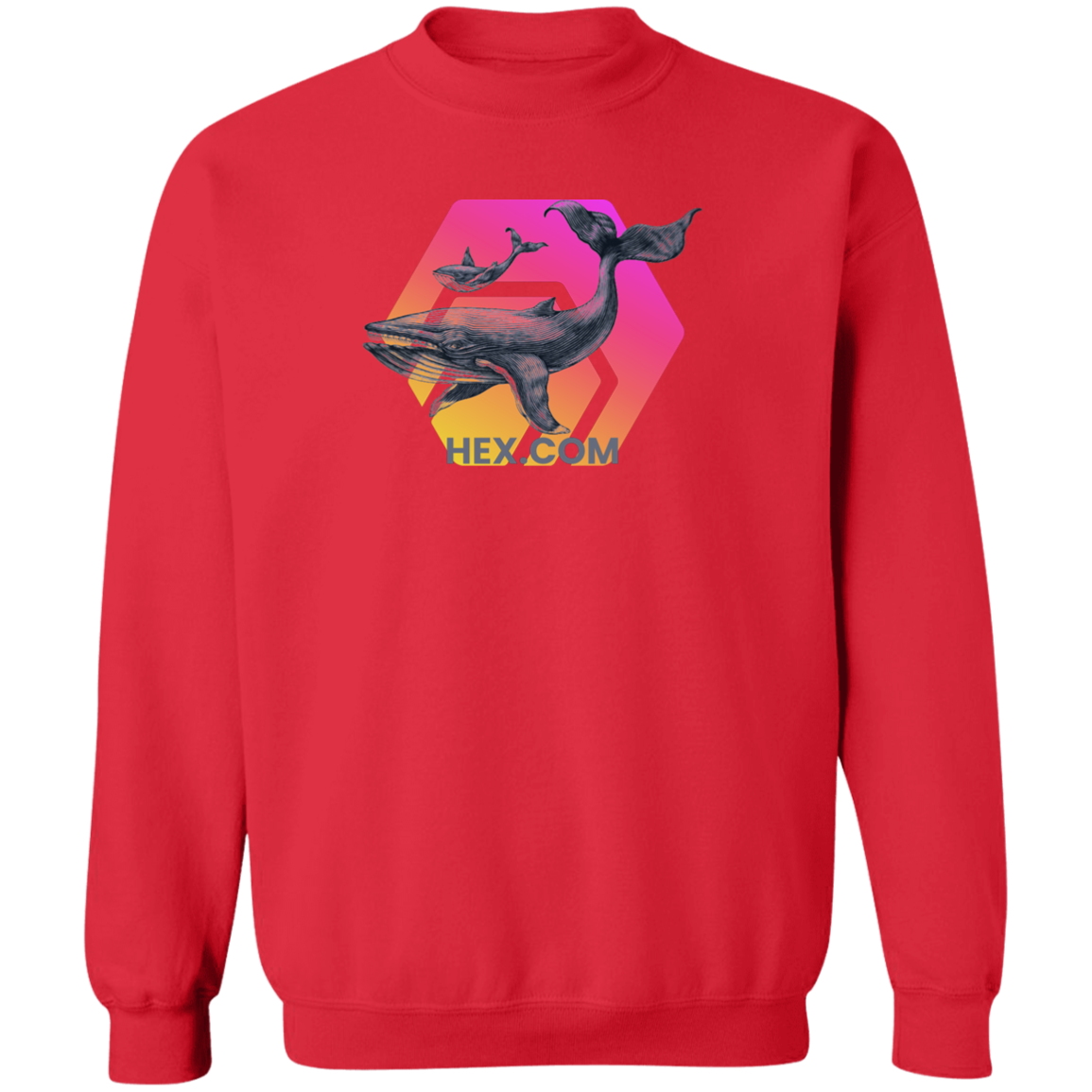 Hex Whale - Sweatshirt - The Pulsican Store