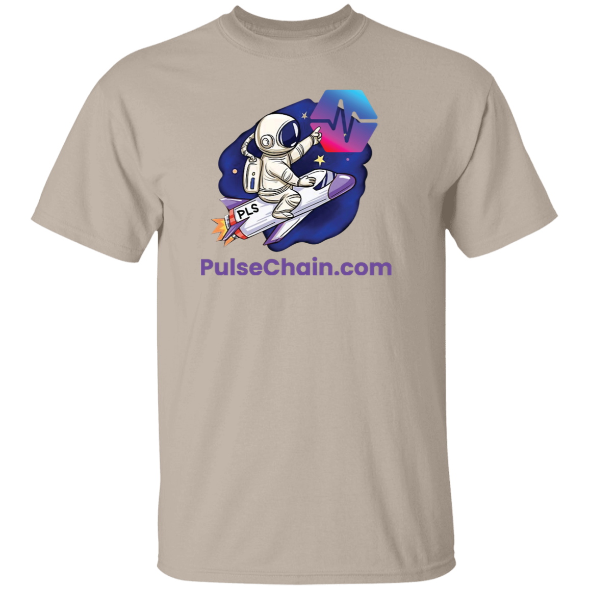 PulseChain.com Rocket - T Shirt - The Pulsican Store