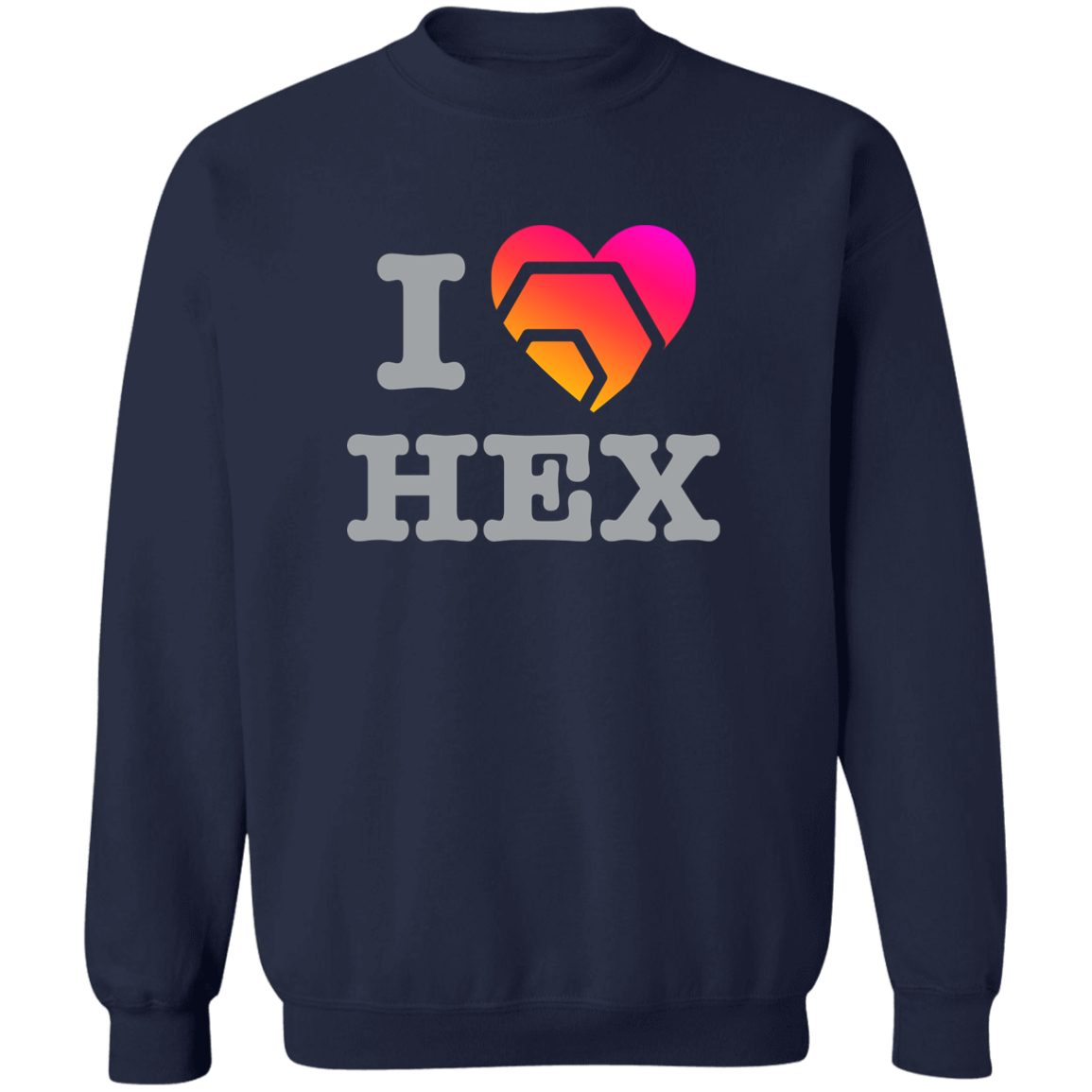 I Love HEX - Sweatshirt - The Pulsican Store