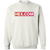 Hex.Com Block Tile - White Sweatshirt