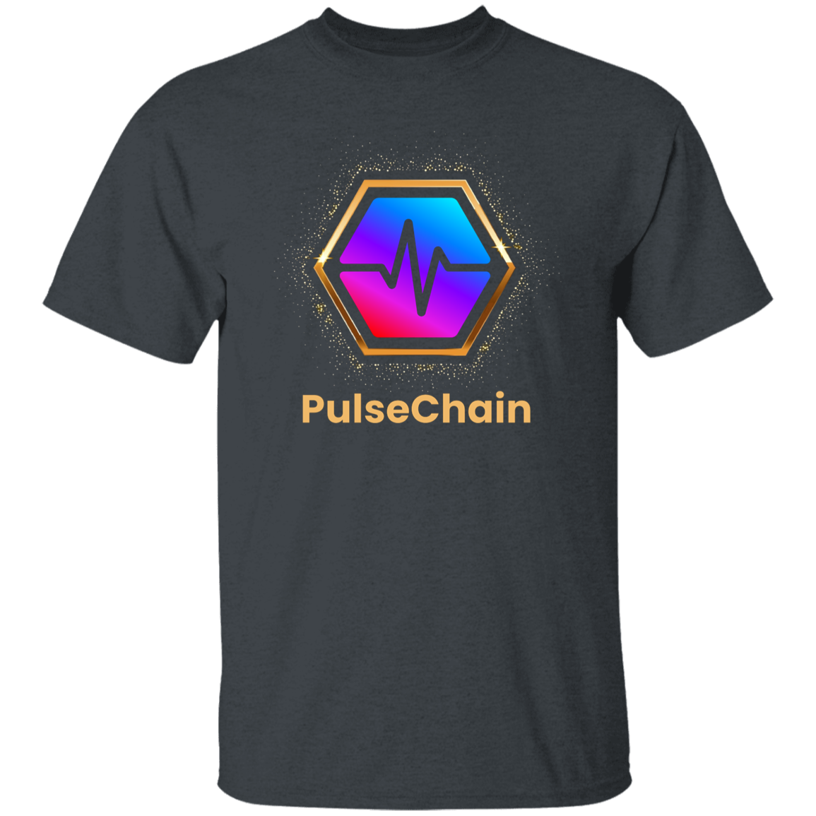 Golden PulseChain - T Shirt - The Pulsican Store