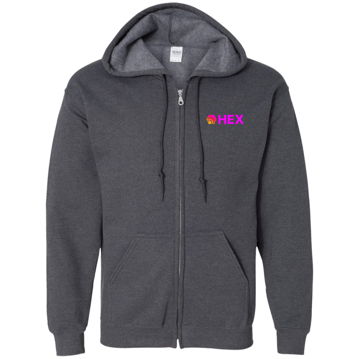 Hex - Zip Up Hoodie - The Pulsican Store