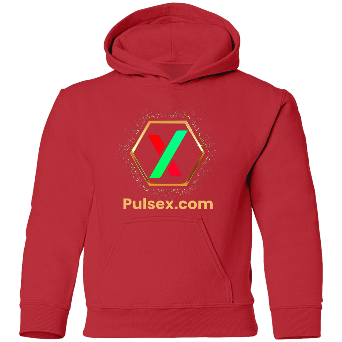 Golden PulseX - Youth Hoodie - The Pulsican Store
