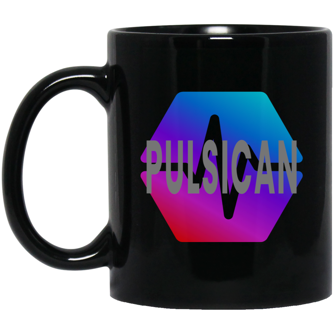 Pulsican - Black Mug - The Pulsican Store