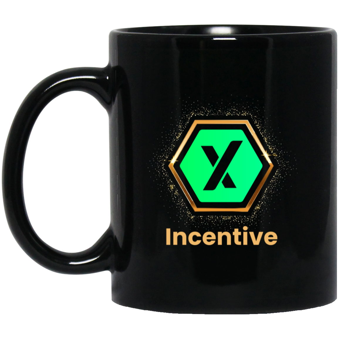 Golden INC - Black Mug - The Pulsican Store