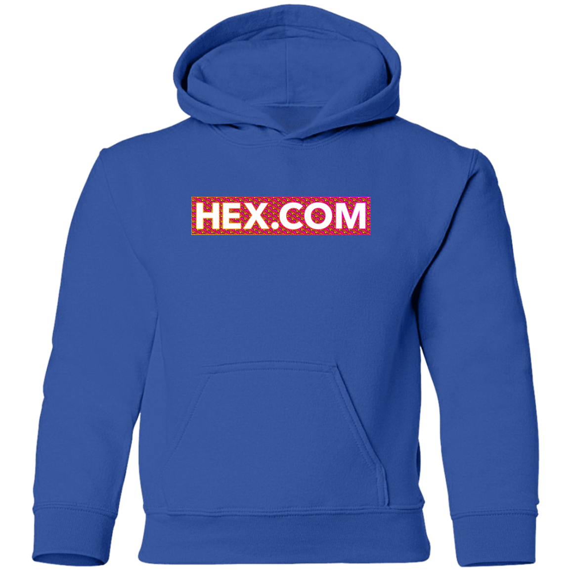 Hex.Com Block Tile - Youth Hoodie