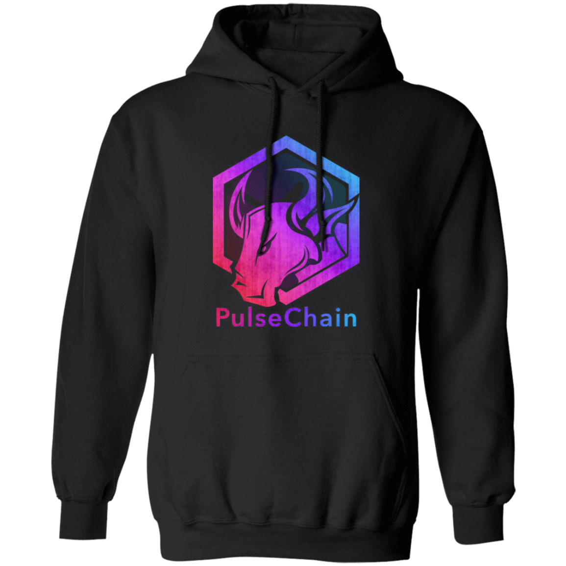 PulseChain Bull - Hoodie - The Pulsican Store