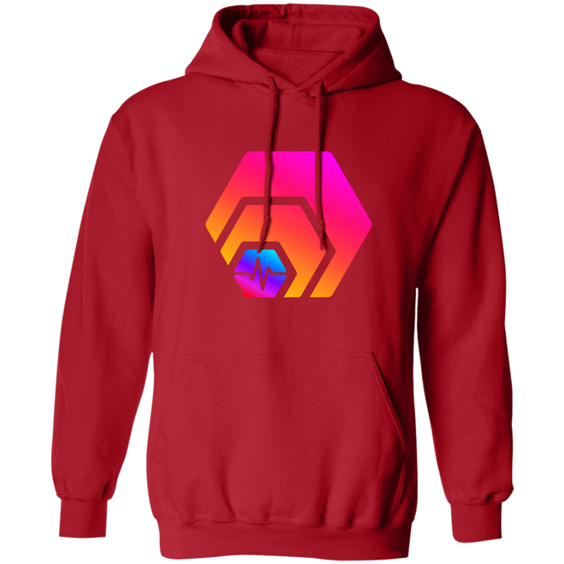 Hex With Pulse Logo - Hoodie