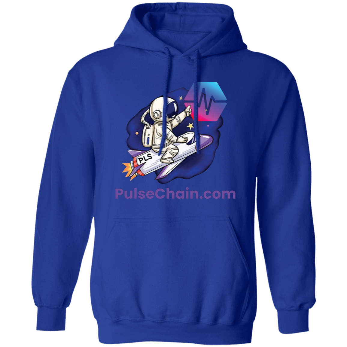 PulseChain.com Rocket - Hoodie - The Pulsican Store