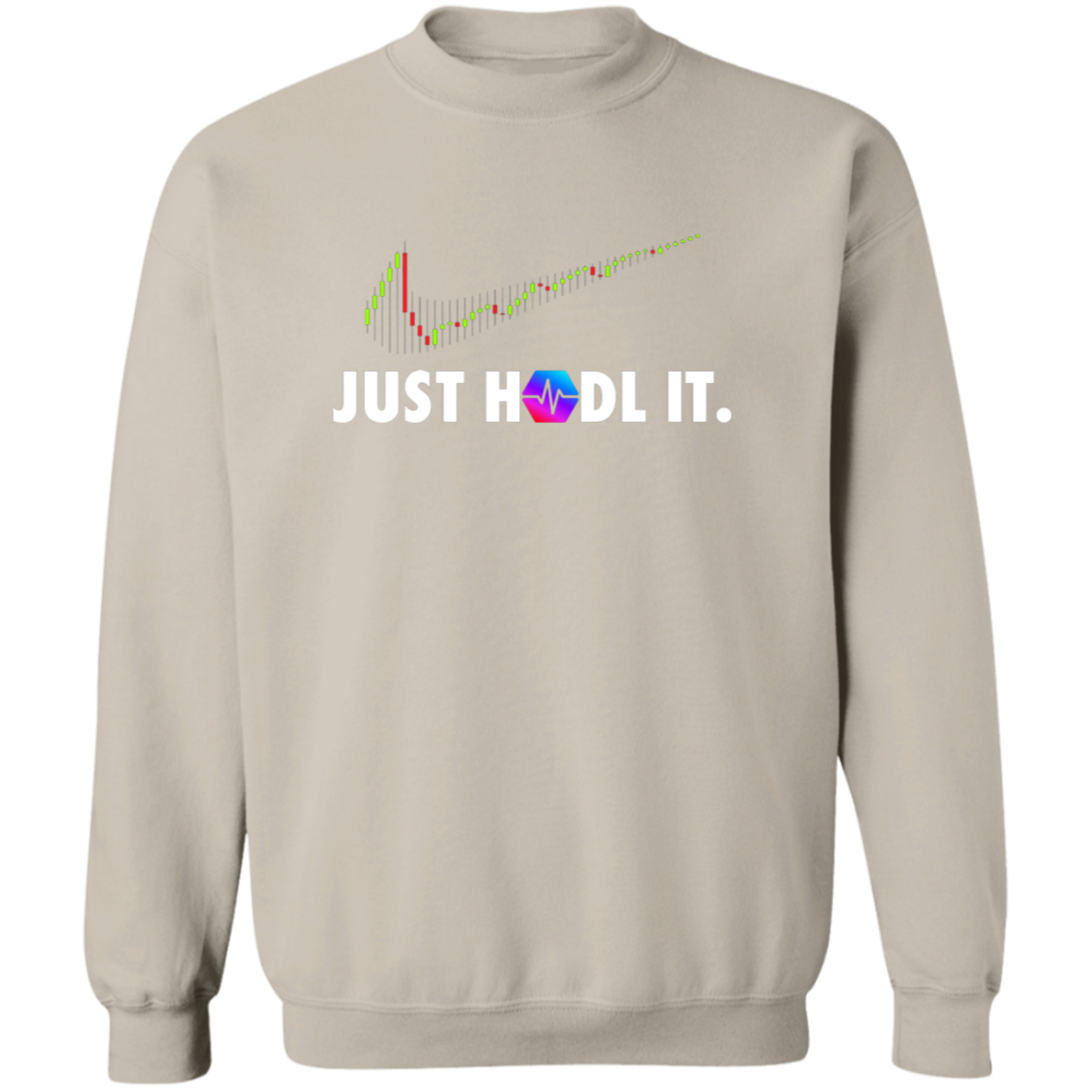 Just HODL It Pulse - Sweatshirt