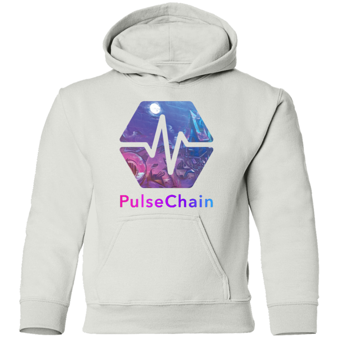 PulseChain Graffiti - Youth Hoodie - The Pulsican Store