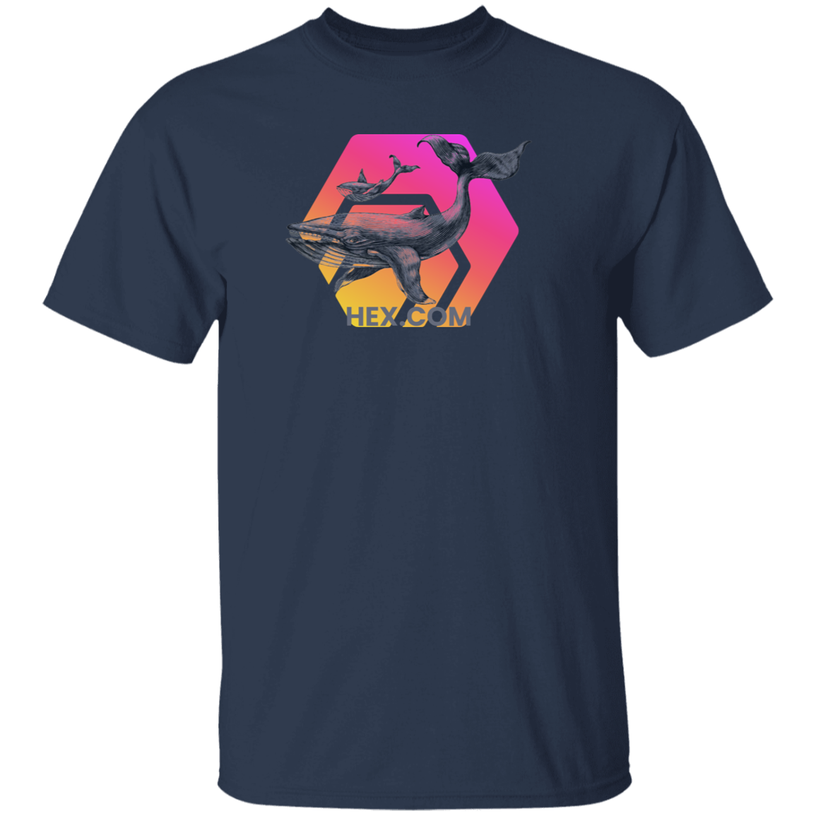 Hex Whale - T Shirt