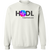 PulseChain HODL - White Sweatshirt