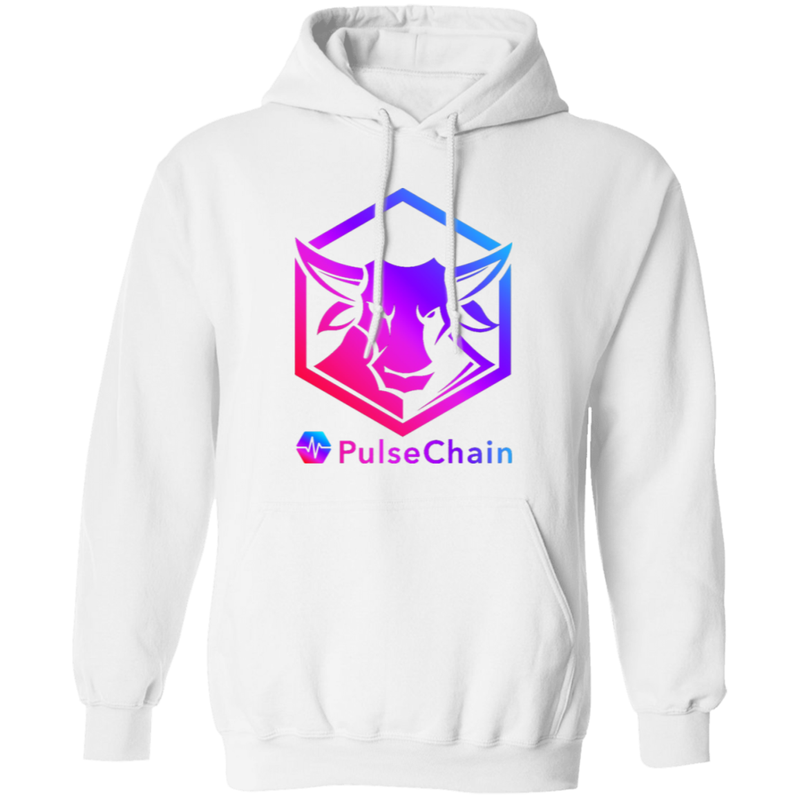 PulseChain Bull - Hoodie - The Pulsican Store