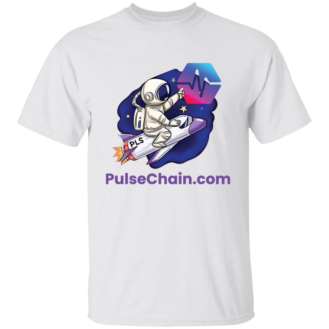 PulseChain.com Rocket - Youth Tee - The Pulsican Store