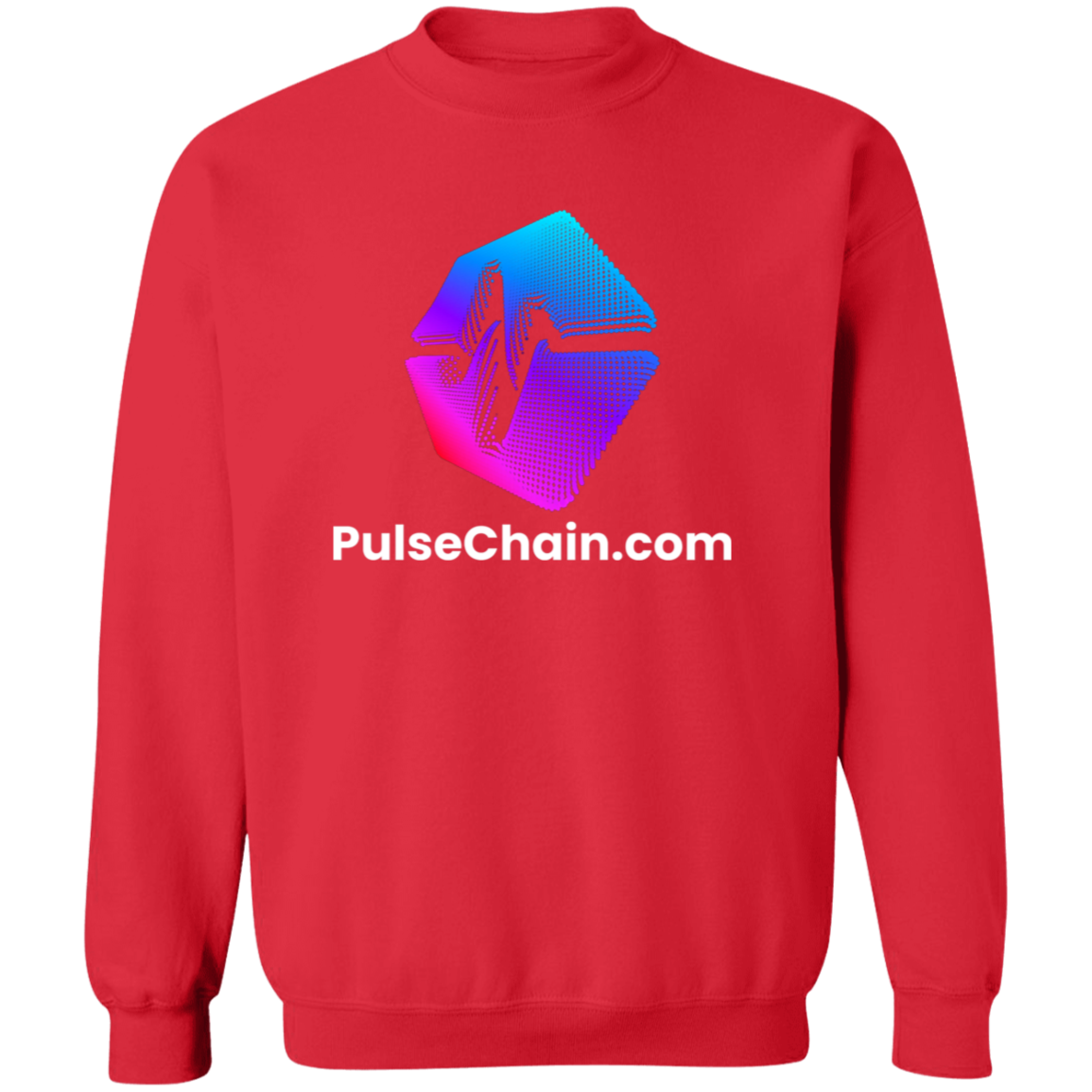 PulseChain.Com Logo - Sweatshirt