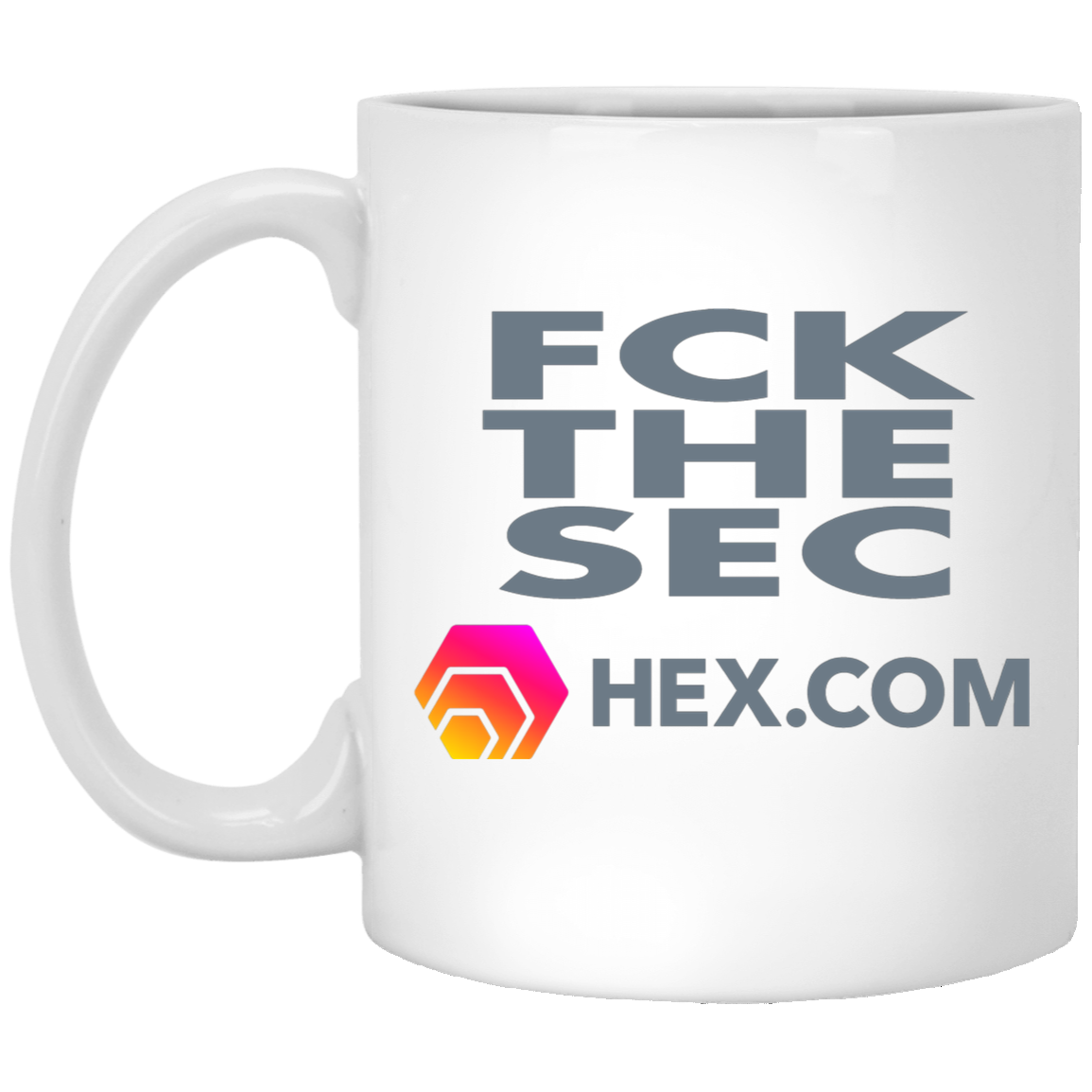 FCK THE SEC - White Mug