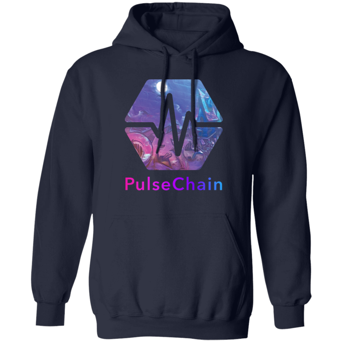 PulseChain Graffiti - Hoodie - The Pulsican Store