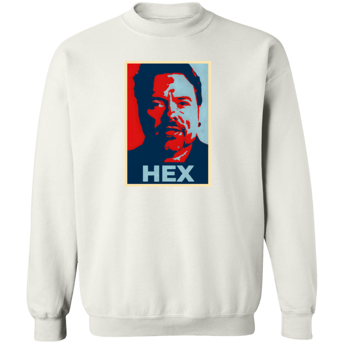 Richard Heart - White Sweatshirt - The Pulsican Store