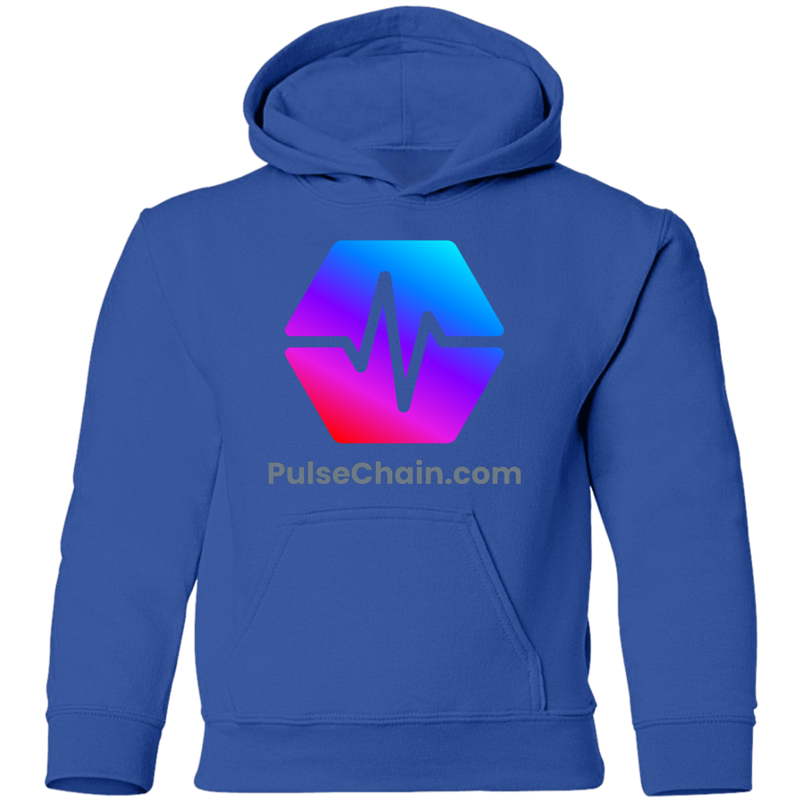 PulseChain.Com - Youth Hoodie - The Pulsican Store