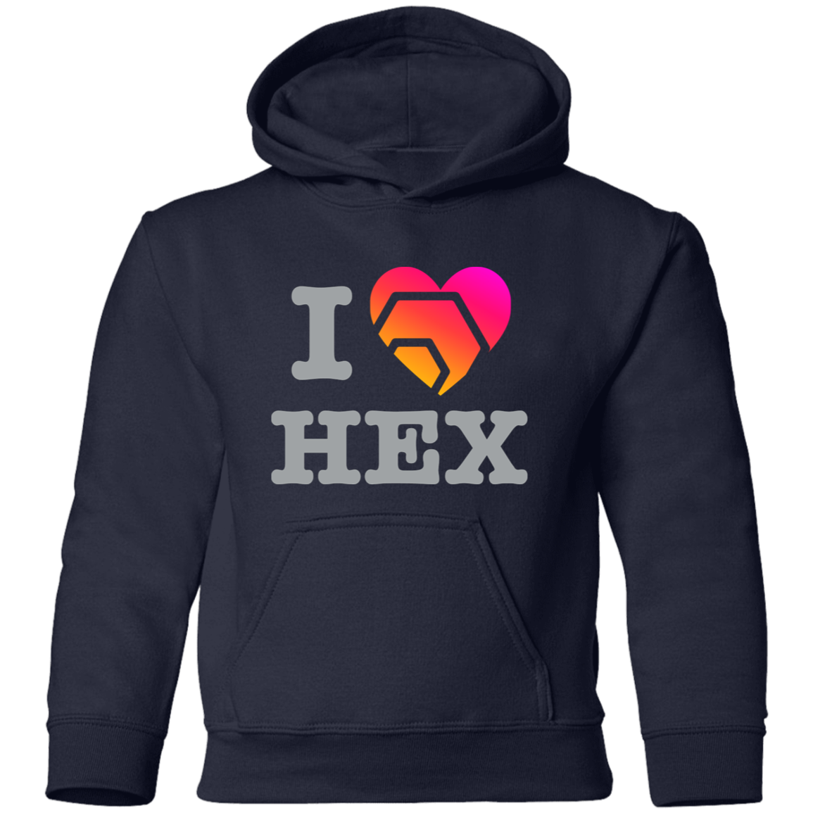 I Love HEX - Youth Hoodie - The Pulsican Store
