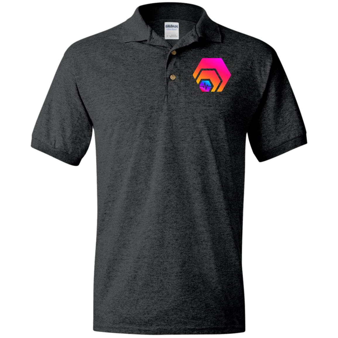 Hex With Pulse Logo - Polo Shirt - The Pulsican Store