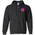 Hex With Pulse Logo - Zip Up Hoodie