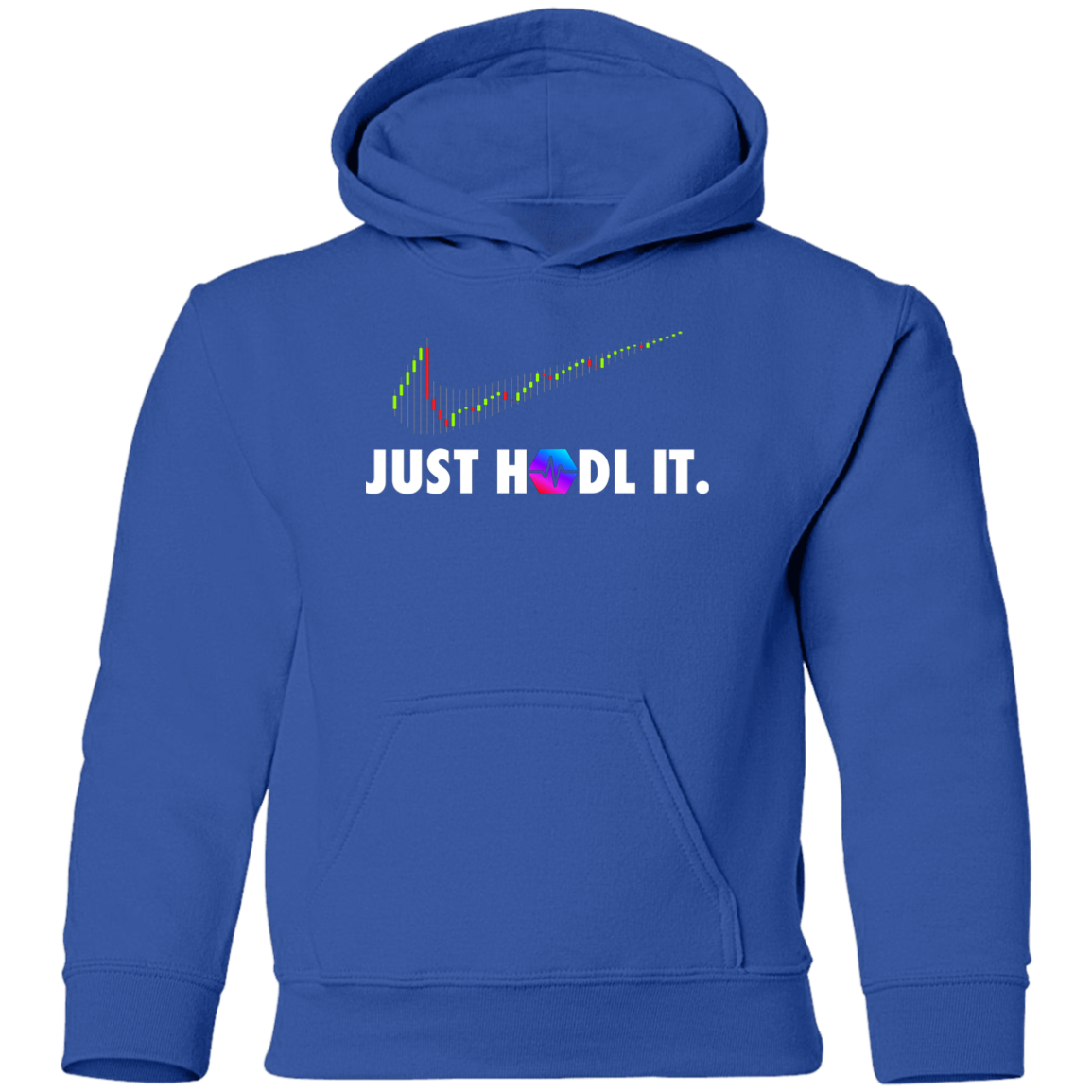 Just HODL It Pulse - Youth Hoodie