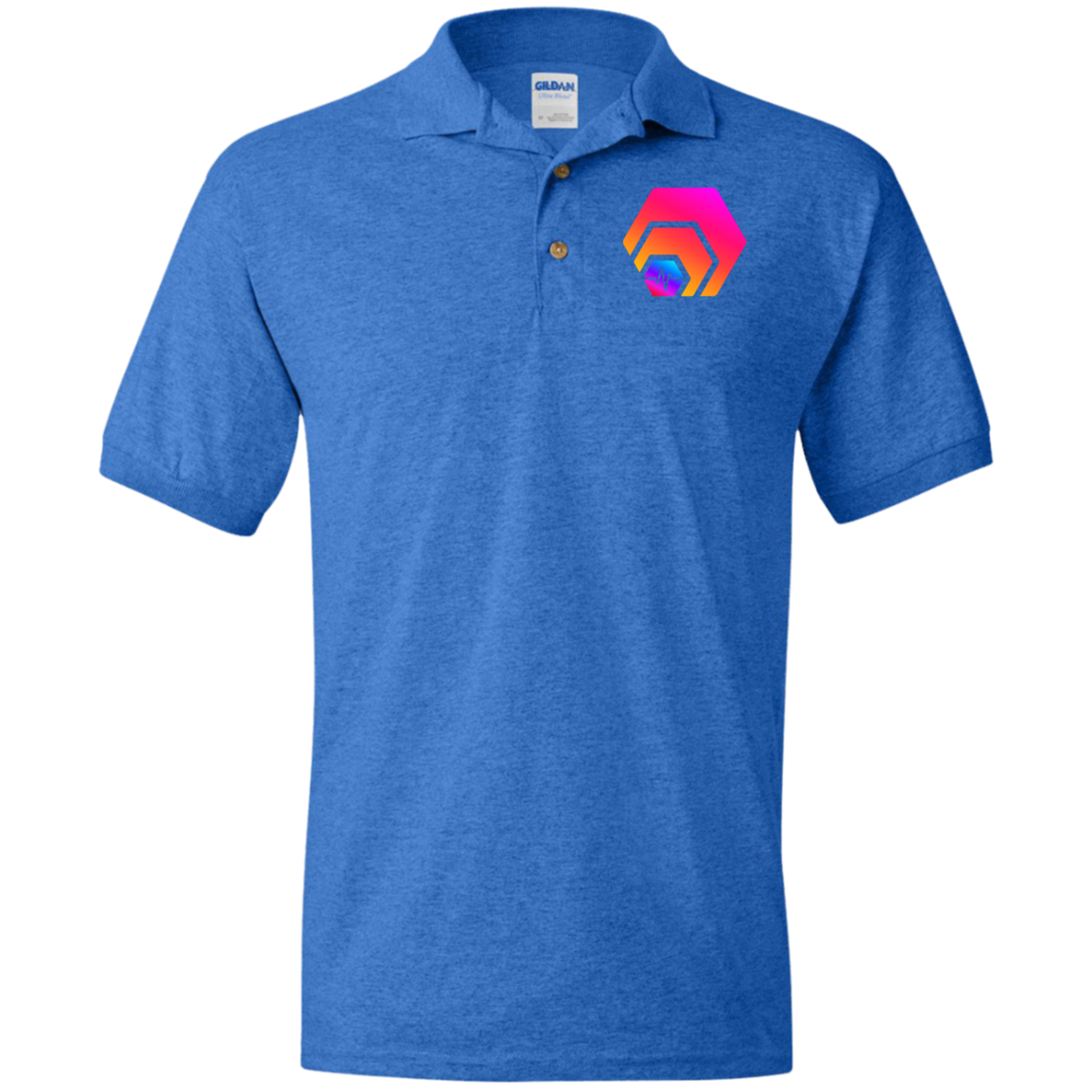 Hex With Pulse Logo - Polo Shirt - The Pulsican Store