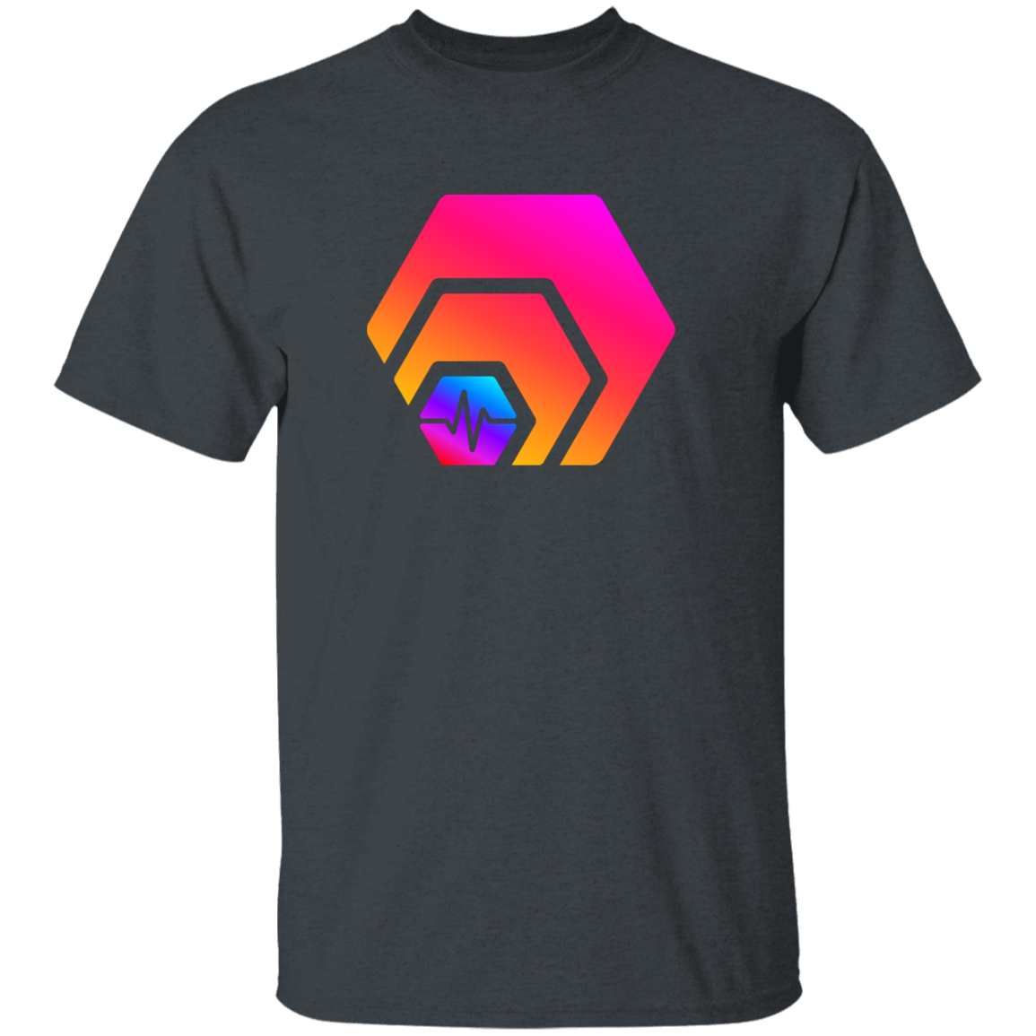 Hex With Pulse Logo - T Shirt