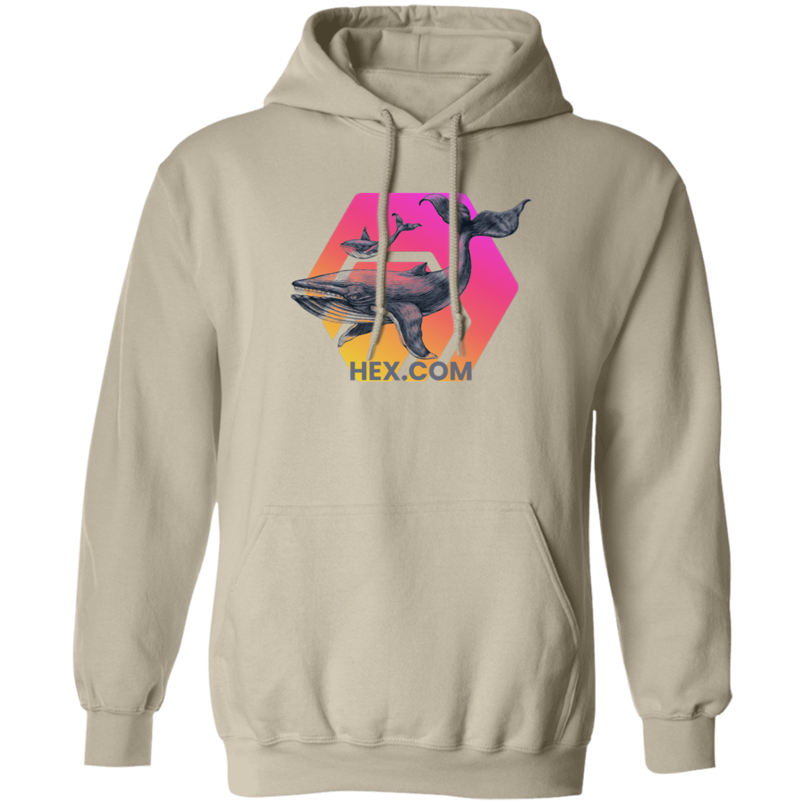 Hex Whale - Hoodie - The Pulsican Store