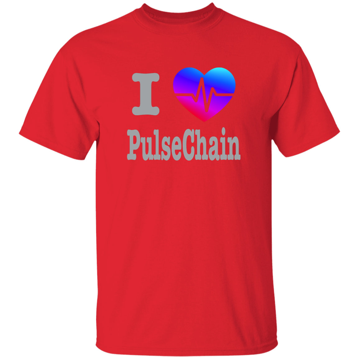 I Love PulseChain - T Shirt - The Pulsican Store