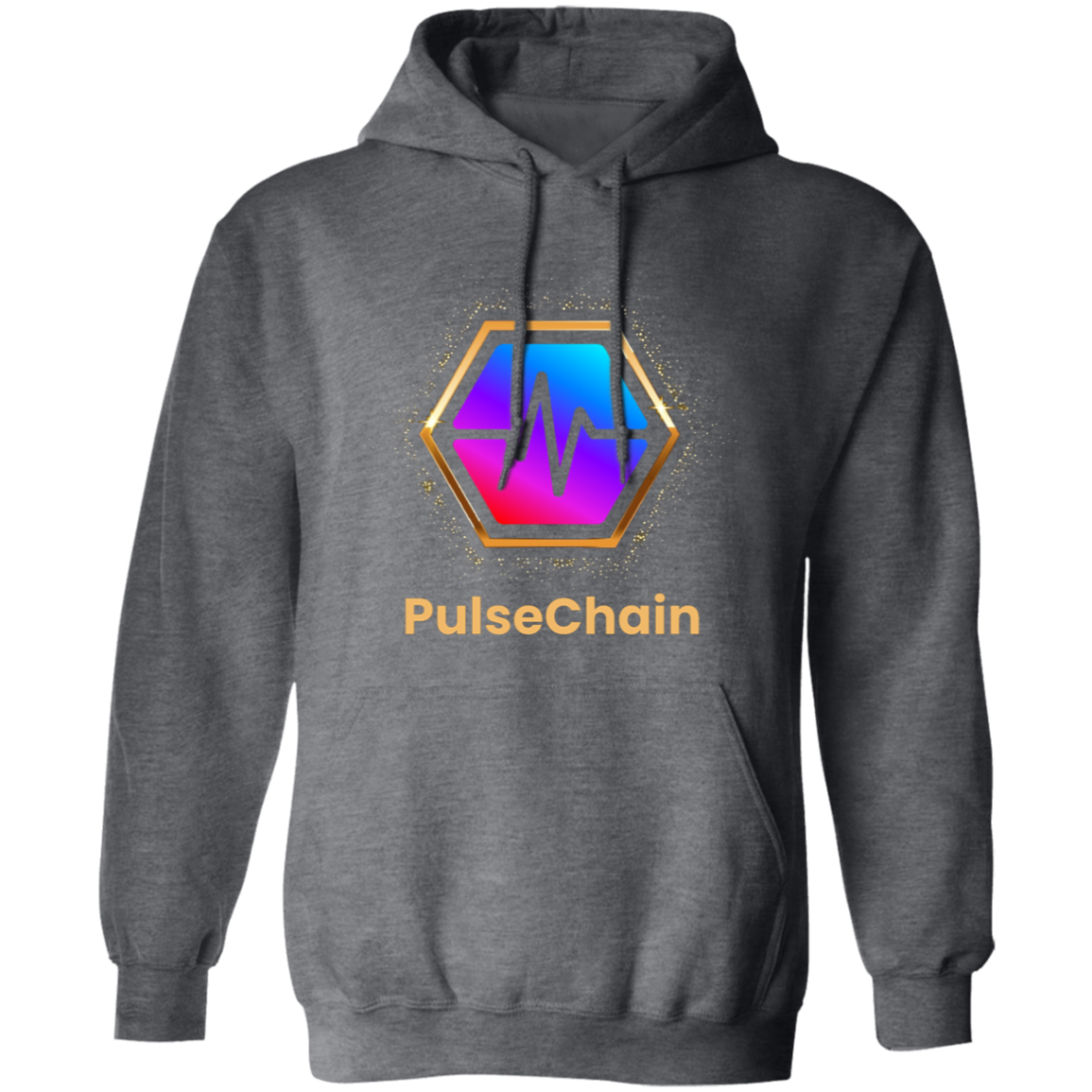 Golden PulseChain - Hoodie - The Pulsican Store