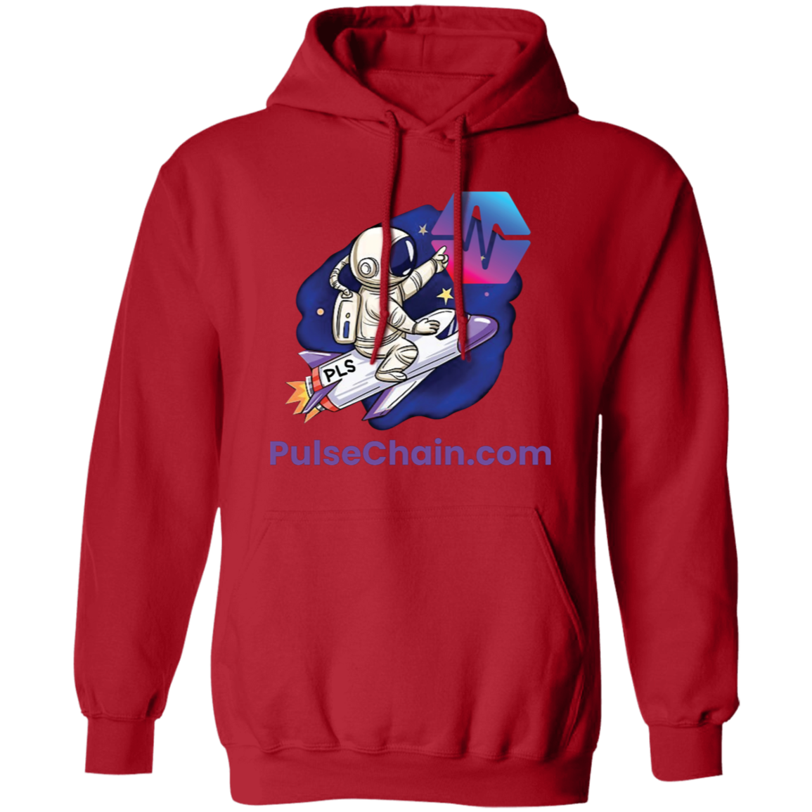 PulseChain.com Rocket - Hoodie - The Pulsican Store