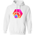 Hex With Pulse Logo - White Hoodie