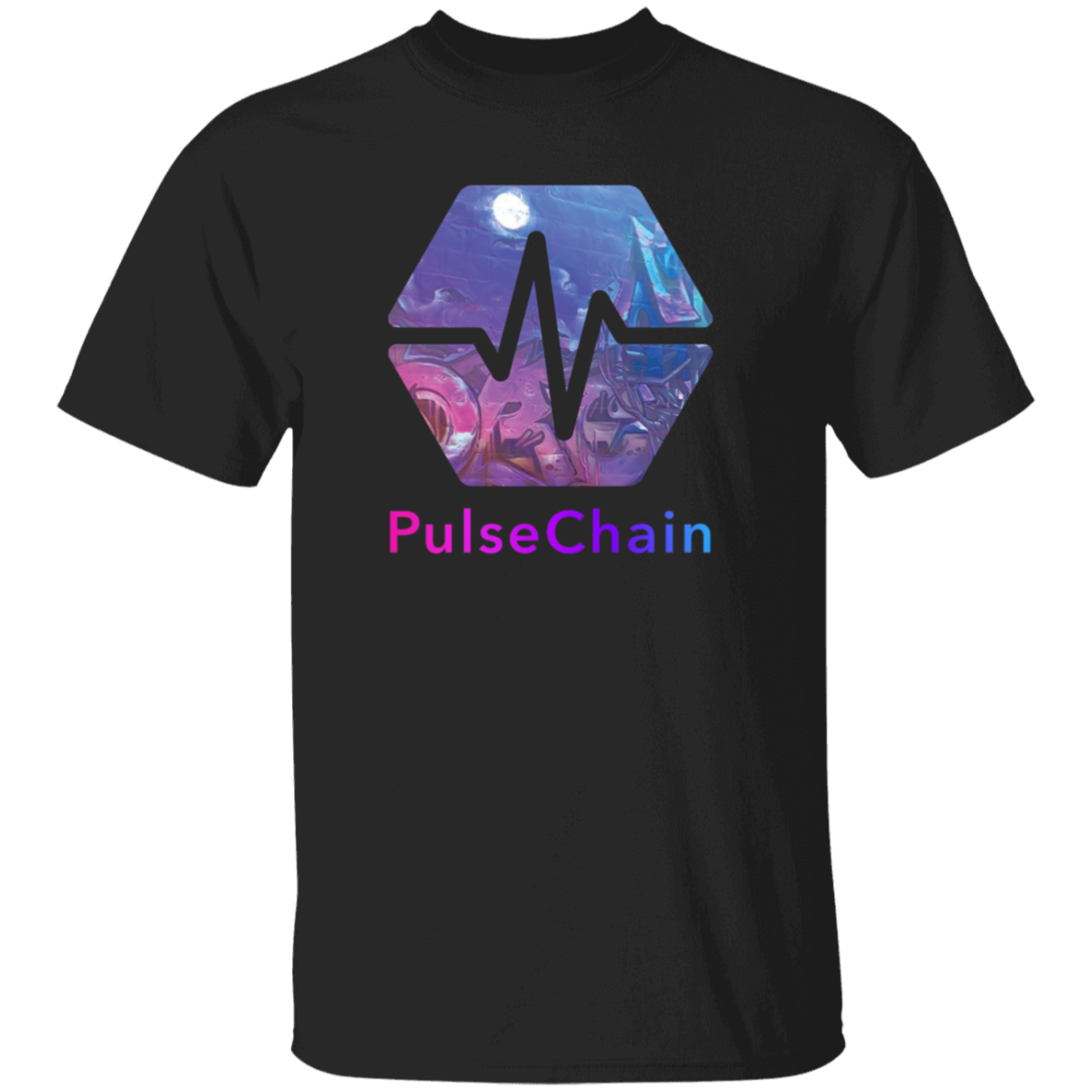 PulseChain Graffiti - T Shirt - The Pulsican Store
