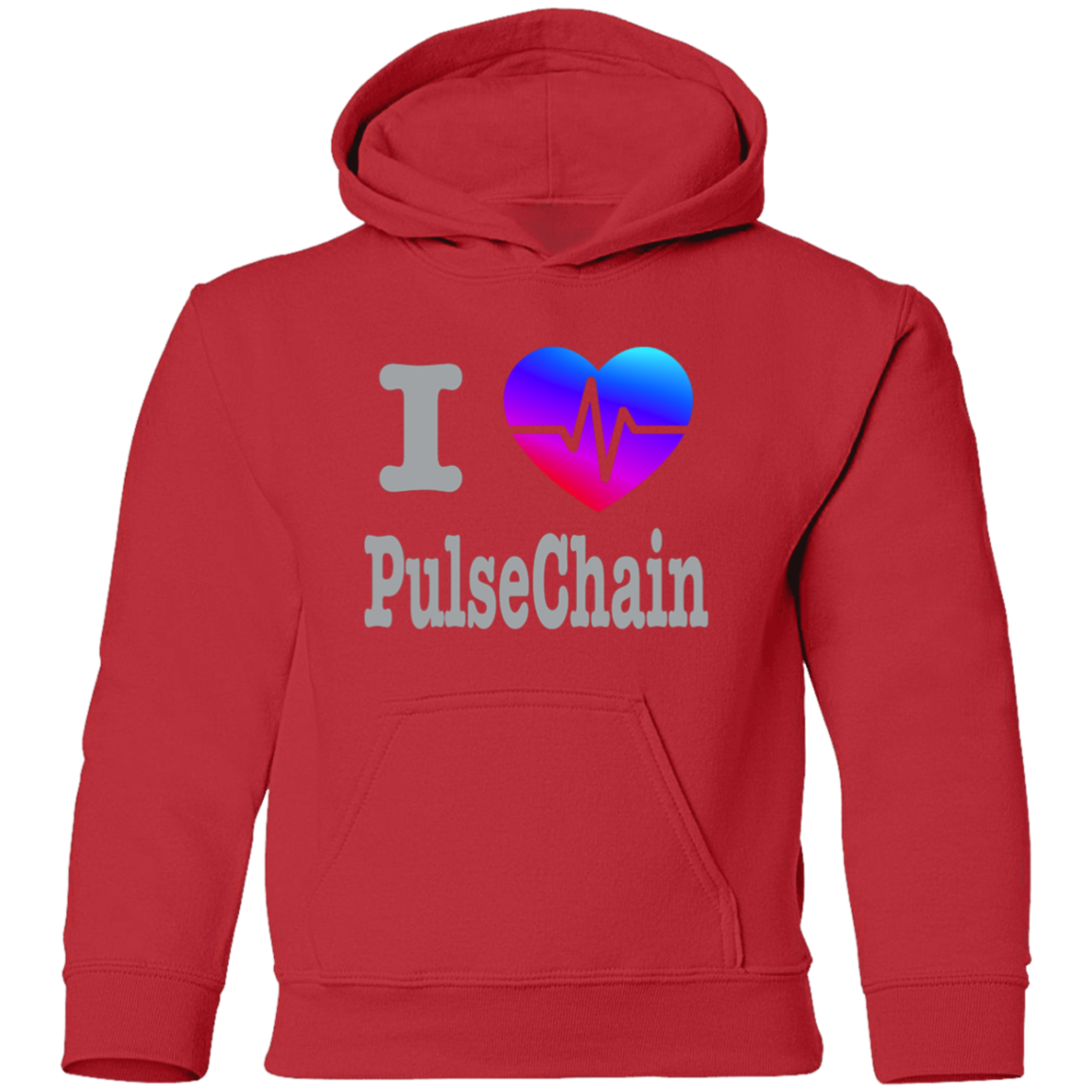 I Love PulseChain - Youth Hoodie