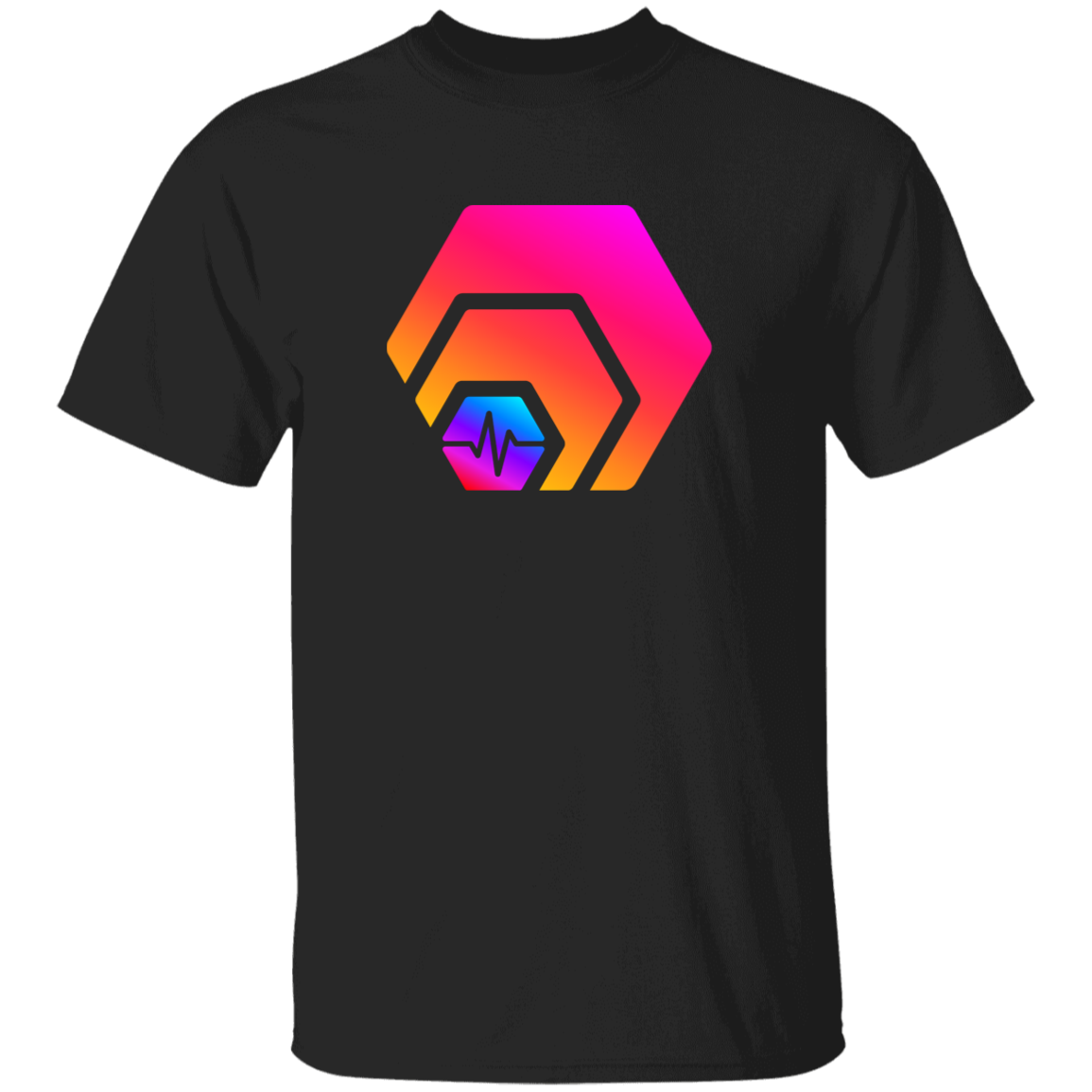 Hex With Pulse Logo - T Shirt