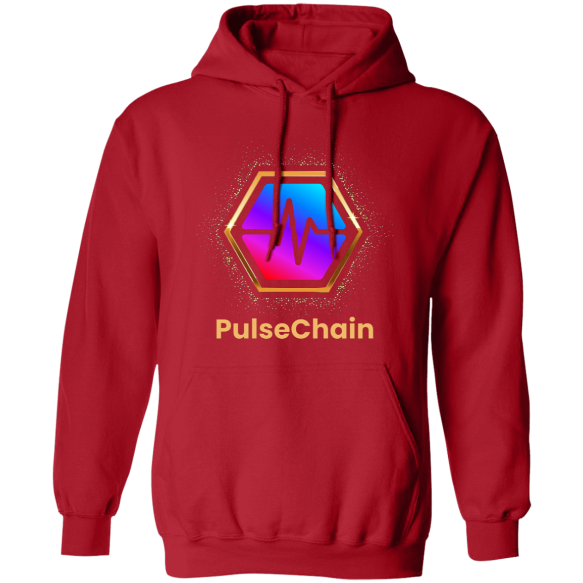 Golden PulseChain - Hoodie - The Pulsican Store