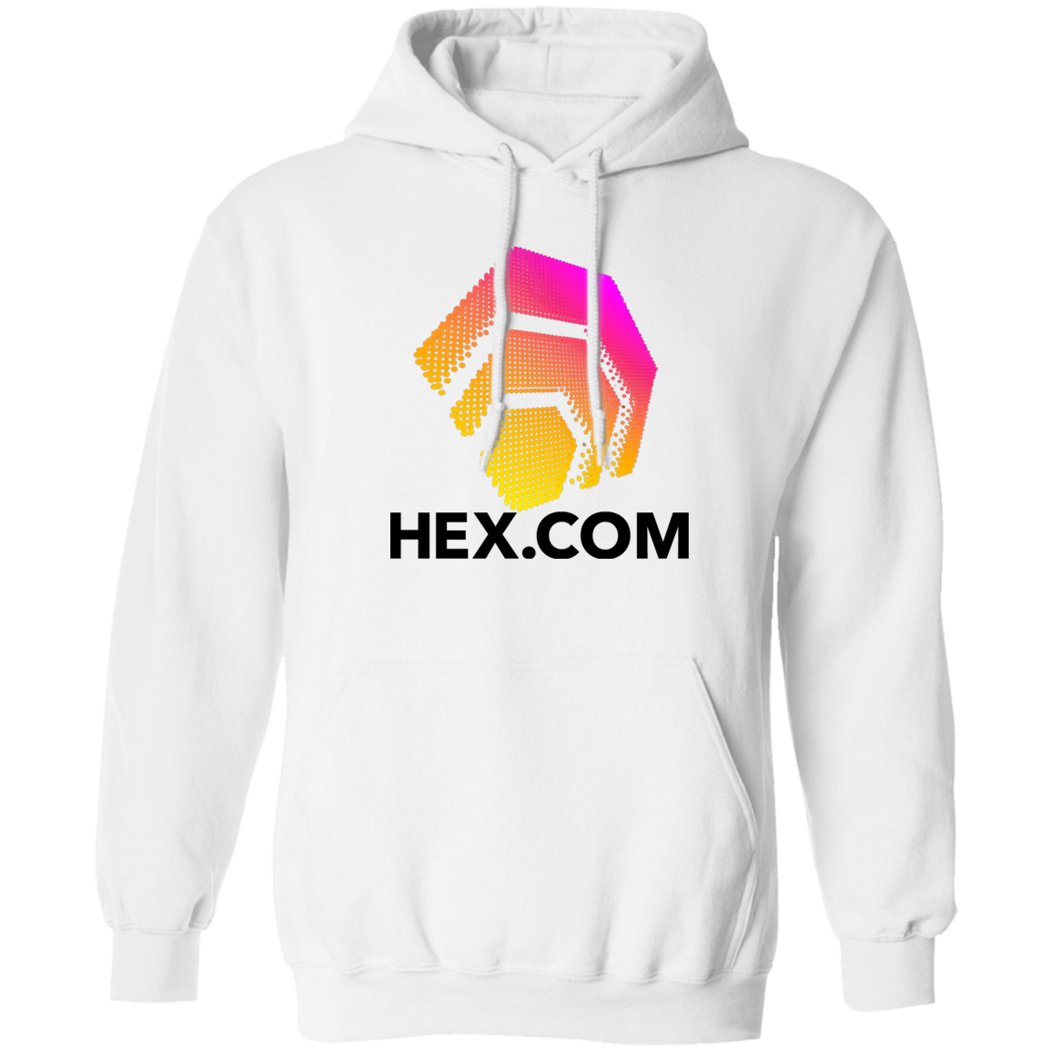 Hex.Com - White Hoodie